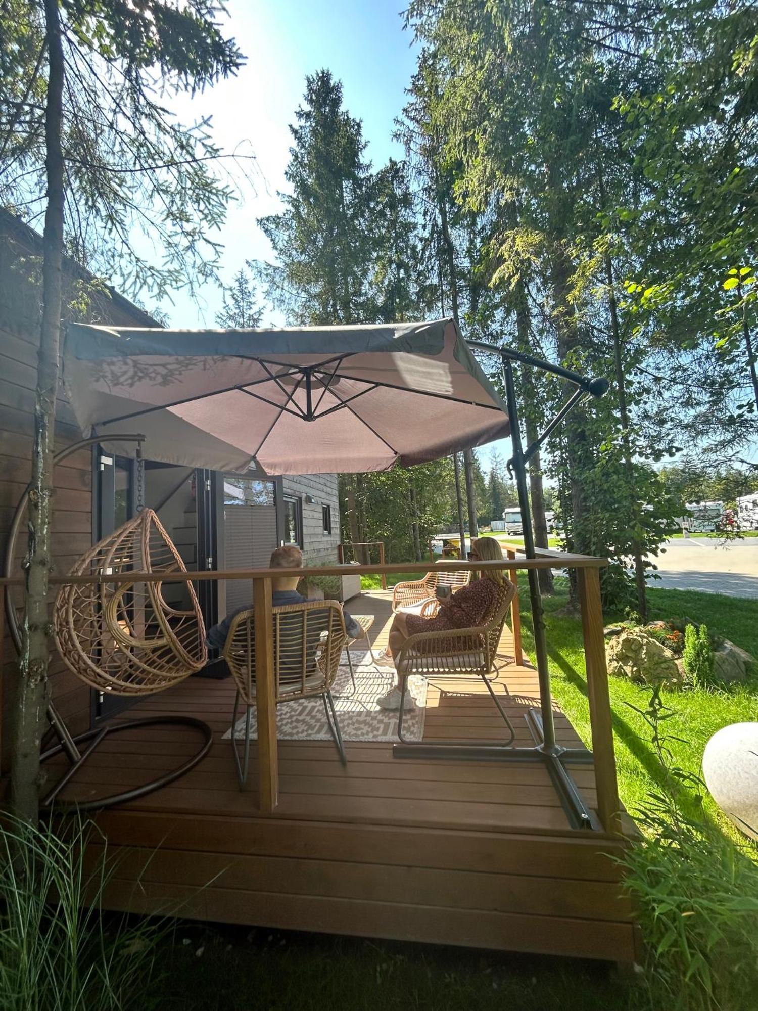 Tiny House W Camp Goracy Potok Villa Szaflary Dış mekan fotoğraf